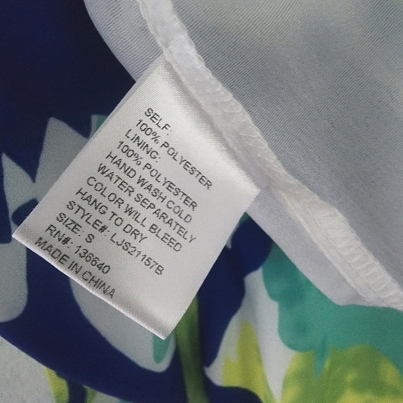 LATISTE Blue Green Tie Waist Short Romper Small - Picture 16 of 17